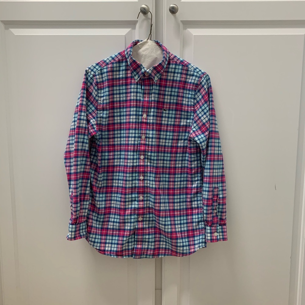 Vineyard Vines boys flannel shirt